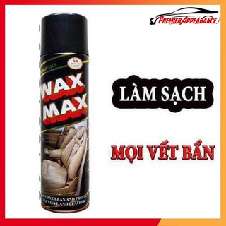 💜 Bình Xịt Bóng Waxmax Làm Sạch  Nội Thất Ô Tô, Đa Năng Vệ Sinh Đồ Da, Bàn  Ghế SOFA💜