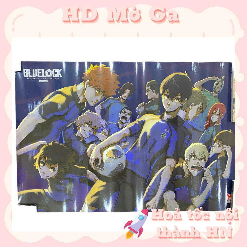 Poster Blue Lock, Slam Dunk, JJK Vol 0  Poster phát hành, treo tường trang trí