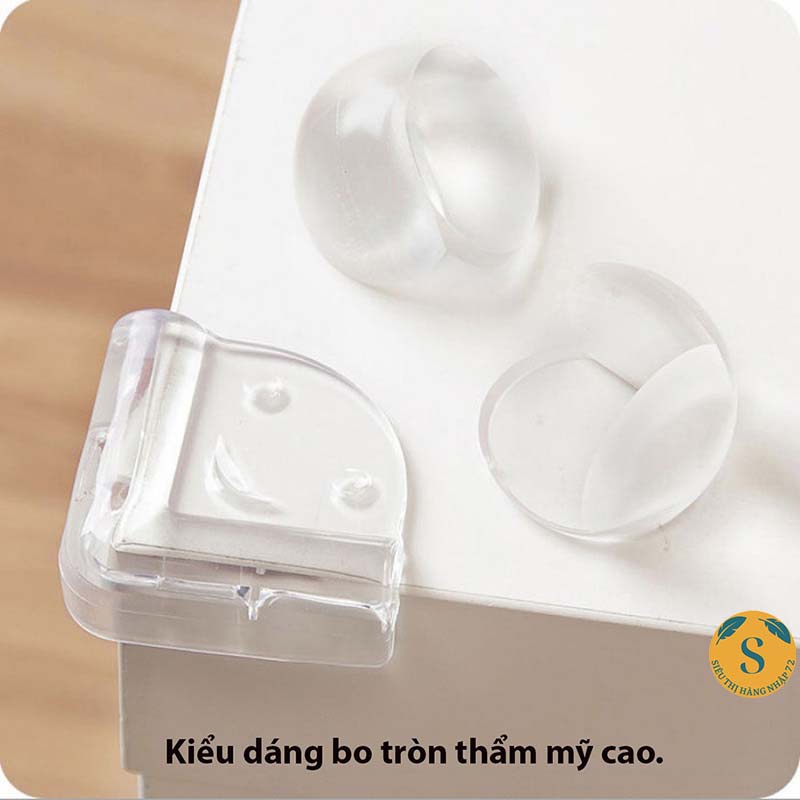 Bọc Góc Bàn, Bọc Cạnh Bàn Silicon Tránh Va Đập, An Toàn Cho Bé Và Người Già