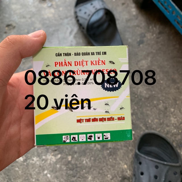 Combo 1 hộp phấn diệt kiến,côn trùng Vipesco