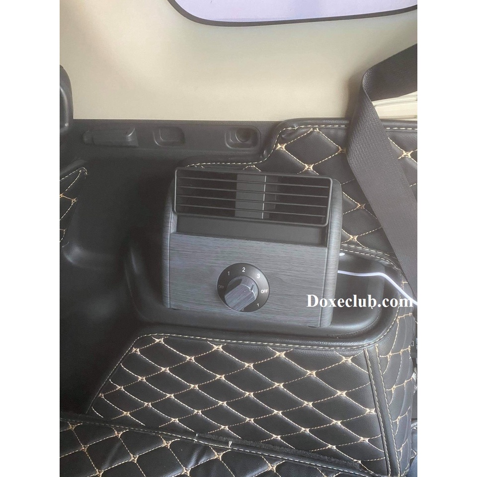 Quạt mini đa năng hàng ghế thứ 3 xe Mitsubishi Outlander, CRV, CX5, Xpander..dùng chung cho nhiều dòng xe