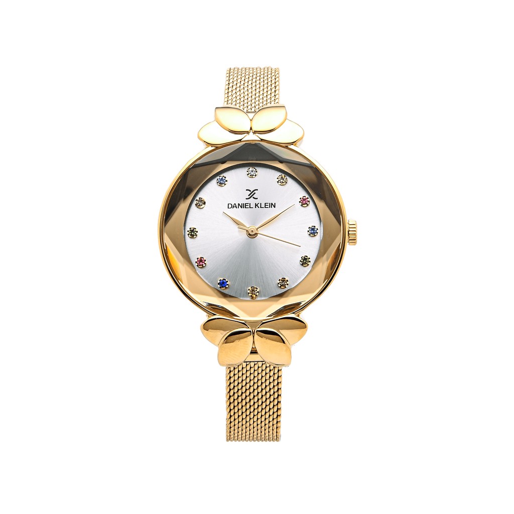 Đồng hồ Nữ Daniel Klein Flowers Gold Metal Wire DK5543- Lamy watch