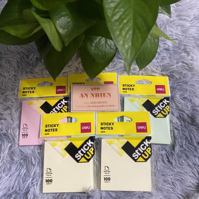 Giấy note deli 3x3 EA01302