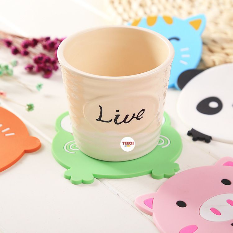 Miếng Lót Cốc Hình Thú Cưng Siêu Cute T082