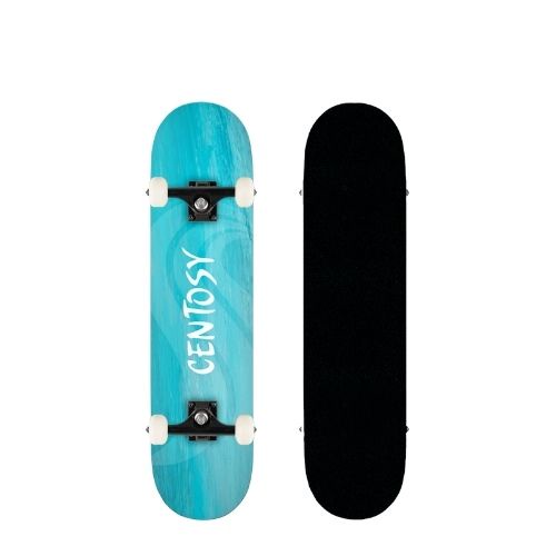 Ván Trượt Skateboard Cougar-Centosy D2 Ocean, Mặt nhám Có Họa Tiết, Gỗ Ép 7 Lớp Chịu Lực Cao