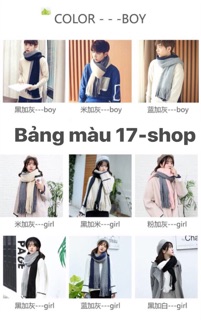 XẢ SẬP SÀN KHĂN LEN PHỐI 2 MÀU