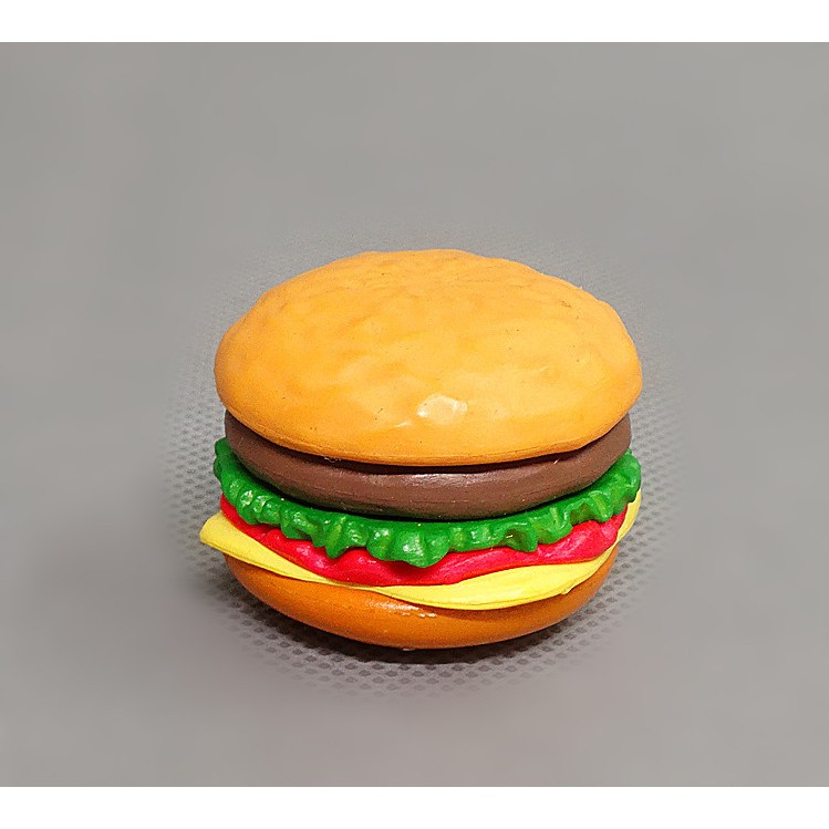 Mô hình Hamburger size 3 x 3.5cm cho các bạn làm móc khóa, trang trí nhà búp bê, DIY