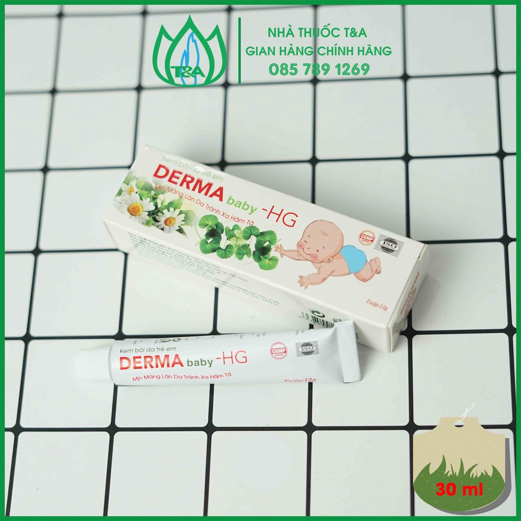 Kem chống hăm cho bé Derma Baby HG