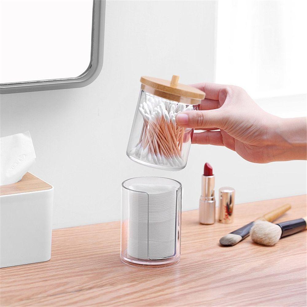 Hộp Đựng Bông Tẩy Trang Bằng Acrylic