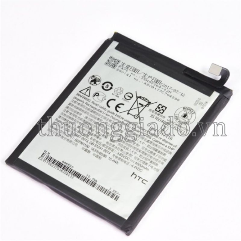 PIN HTC ONE X10 (B2PXH100, 4000MAH, 15.4WH) bảo hành 6 tháng.