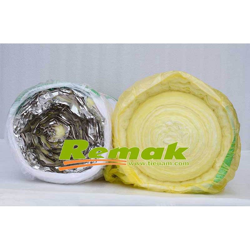 Bông sợi thủy tinh Glasswool Cách âm Cách nhiệt Remak