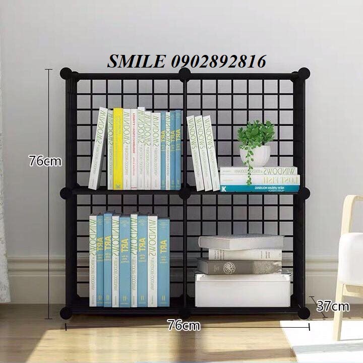 (TẶNG CHỐT) LƯỚI THÉP HIỆN ĐẠI, DECOR MỌI THỨ LÀM GIÁ / TỦ / KỆ SÁCH đủ màu sắc