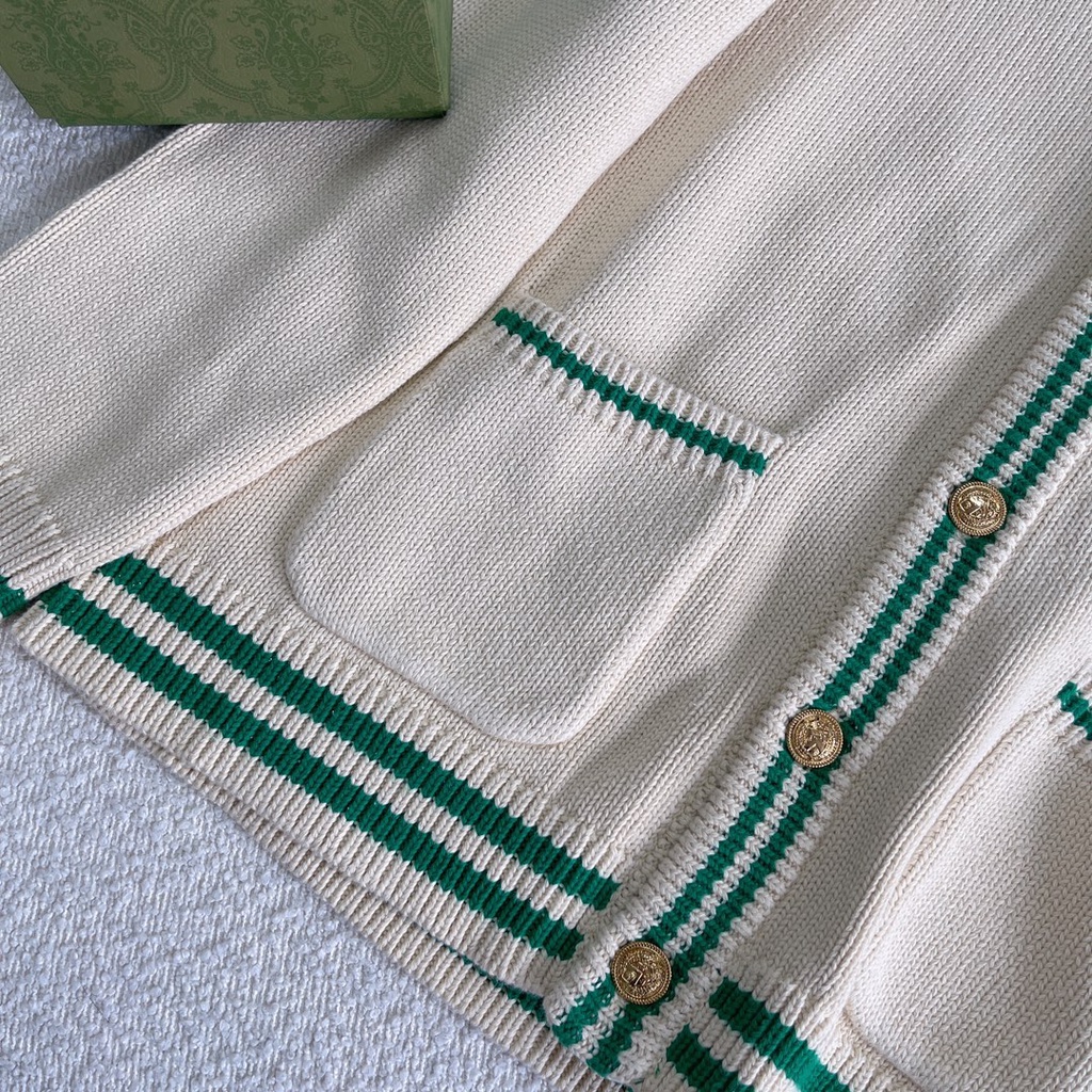 Áo khoác cardigan nữ thời trang cao cấp Gucci GC phong cách trẻ trung,thời thượng