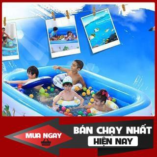 Bể bơi 2m1 siêu hot - đồ chơi vận động cho bé tiện lợi