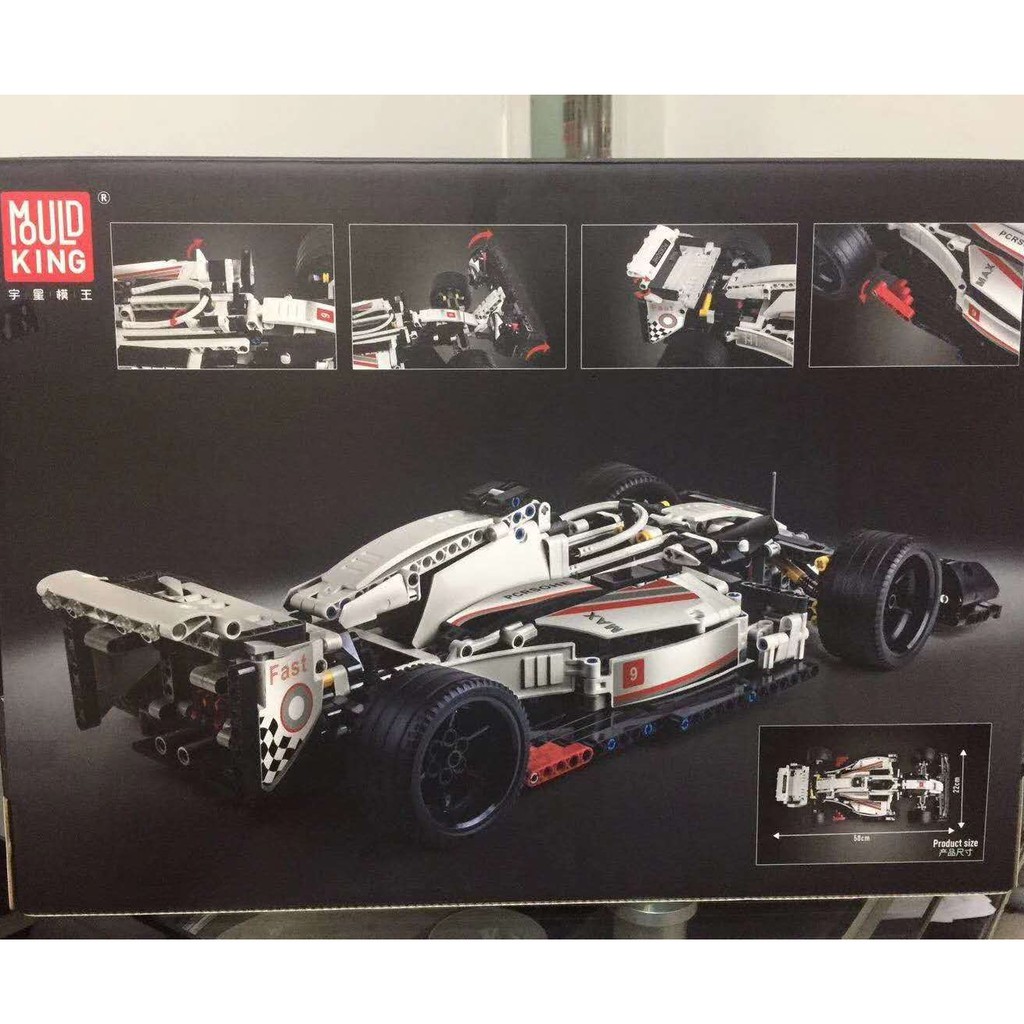 [Mã LIFE0503TOYS1 giảm 10% đơn 150k] Đồ chơi Lắp ghép Mô hình Racing Formula F1 RSR Siêu xe Ferrari Mould king 13117