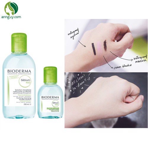 Nước Tẩy Trang 💥Freeship💥 Tẩy Sạch Sâu Bụi Bẩn, Cặn Mỹ Phẩm Trên Da Bioderma Crealine H2O Nội Địa Pháp 500ml SP32 | BigBuy360 - bigbuy360.vn