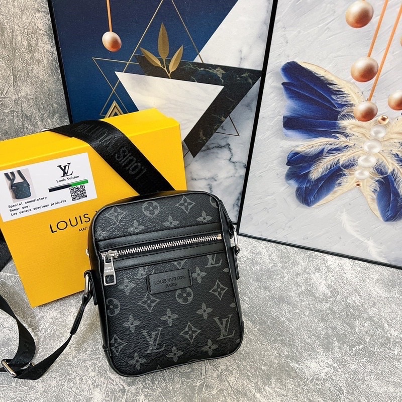 [Free ship] Túi Đeo Chéo LV Mini Cao Cấp - Túi Đeo Chéo LV Nam Nữ-Newtuixchnu
