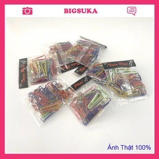 Ghim kẹp giấy nhiều màu tam giác - Ghim kẹp tài liệu  BIGSUKA
