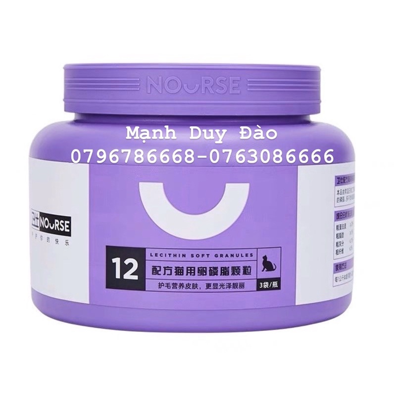 NOURSE 12 :DƯỠNG LÔNG , PHỤC HỒI DA TỔN THƯƠNG SAU NẤM