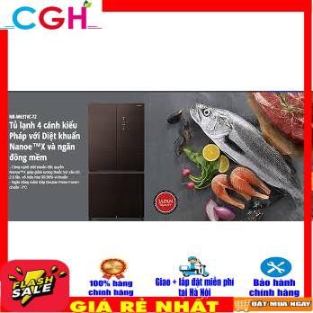 Tủ lạnh Panasonic 4 cánh 628 lít NR-W631VC-T2