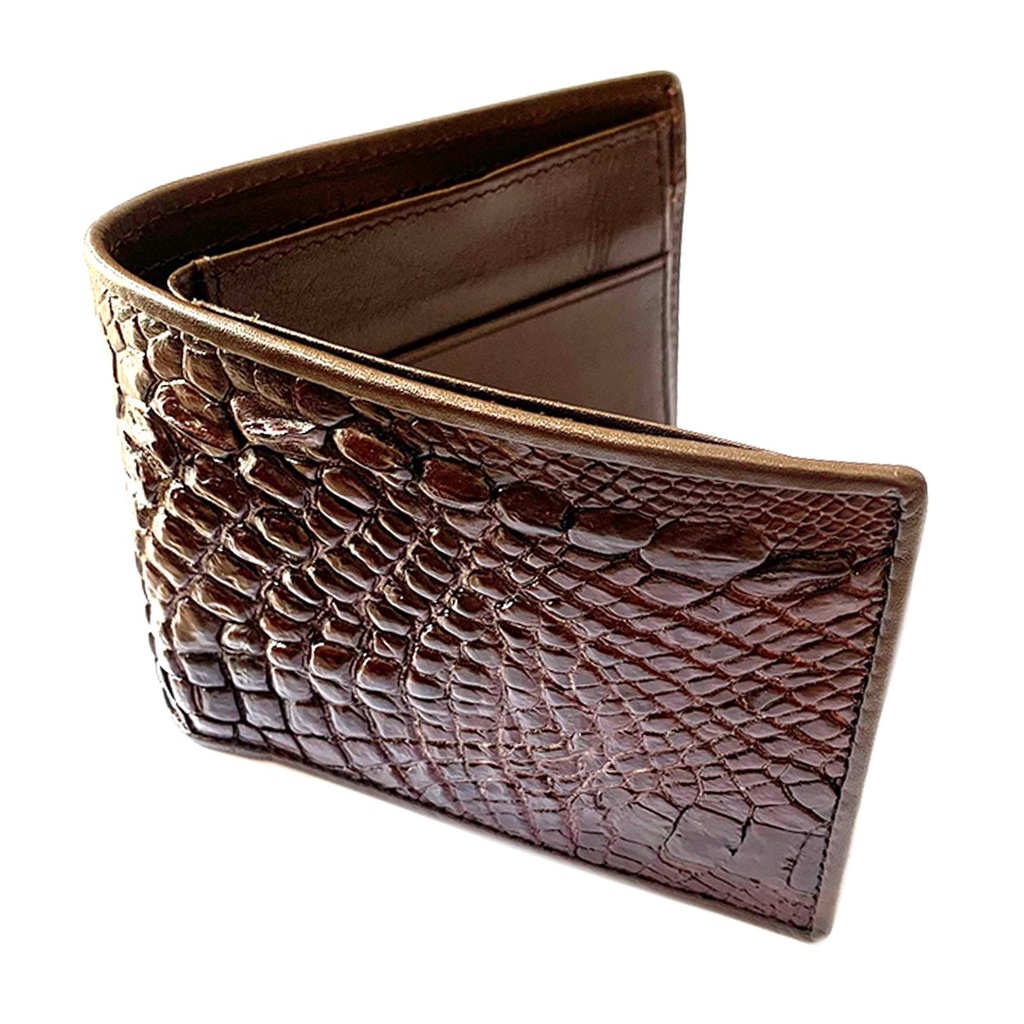 Ví Nam Da Cá Sấu Thật 100% Đẳng Cấp Sang Trọng - Hàng Chất Lượng Cao - Người Sành Da