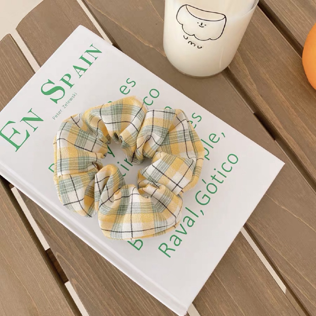 Dây Cột Tóc Hoa Cúc Phong Cách Ngọt Ngào Cho Nữ