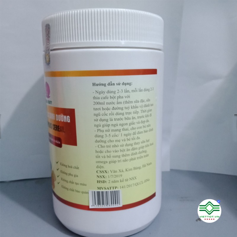 500gr bột ngũ cốc dinh dưỡng 14 loại hạt có giấy chứng nhận ATTP cao cấp T933 | BigBuy360 - bigbuy360.vn