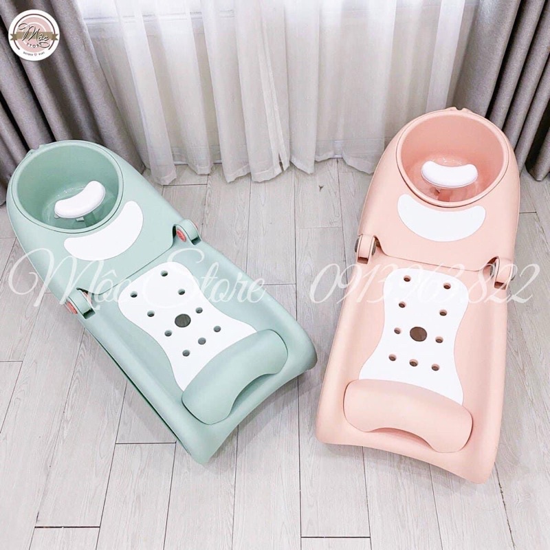 Ghế gội đầu cho bé Holla, bàn nằm gội đầu cho bé (giường nằm gội đầu trẻ em)