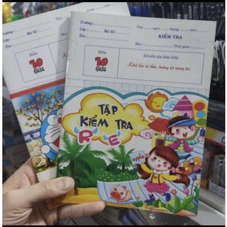 Tập giấy kiểm tra 1 cuốn