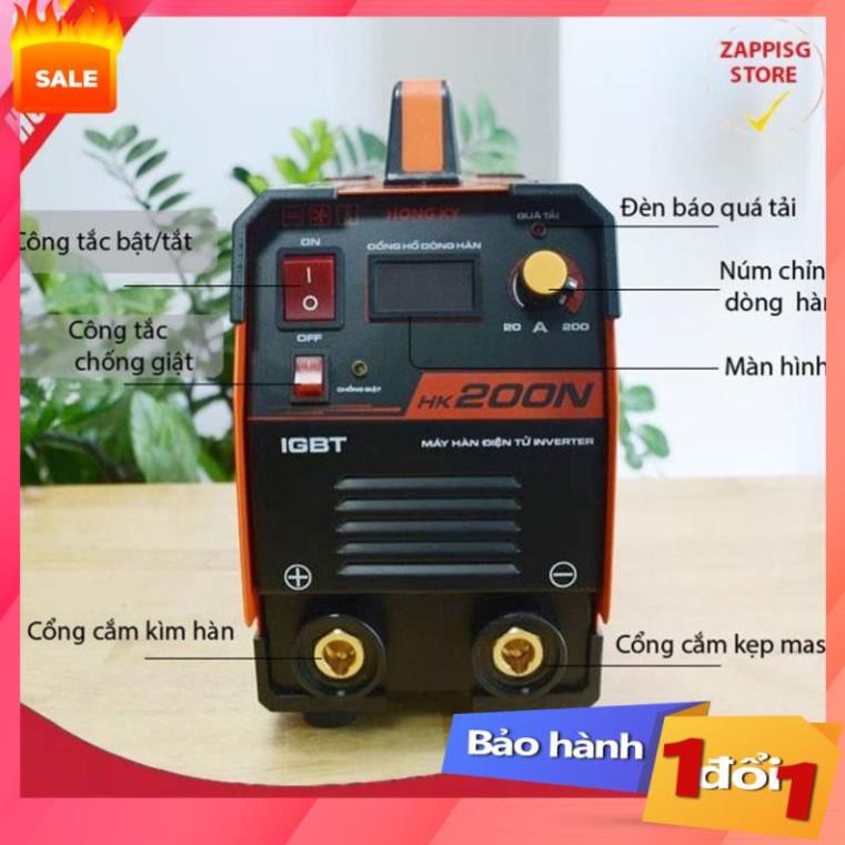 [SALE] MÁY HÀN HỒ QUANG, MÁY HÀN HỒNG KÝ CHỐNG GIẬT HK 200N - HÀNG CHÍNH HÃNG BẢO HÀNH 12 THÁNG .