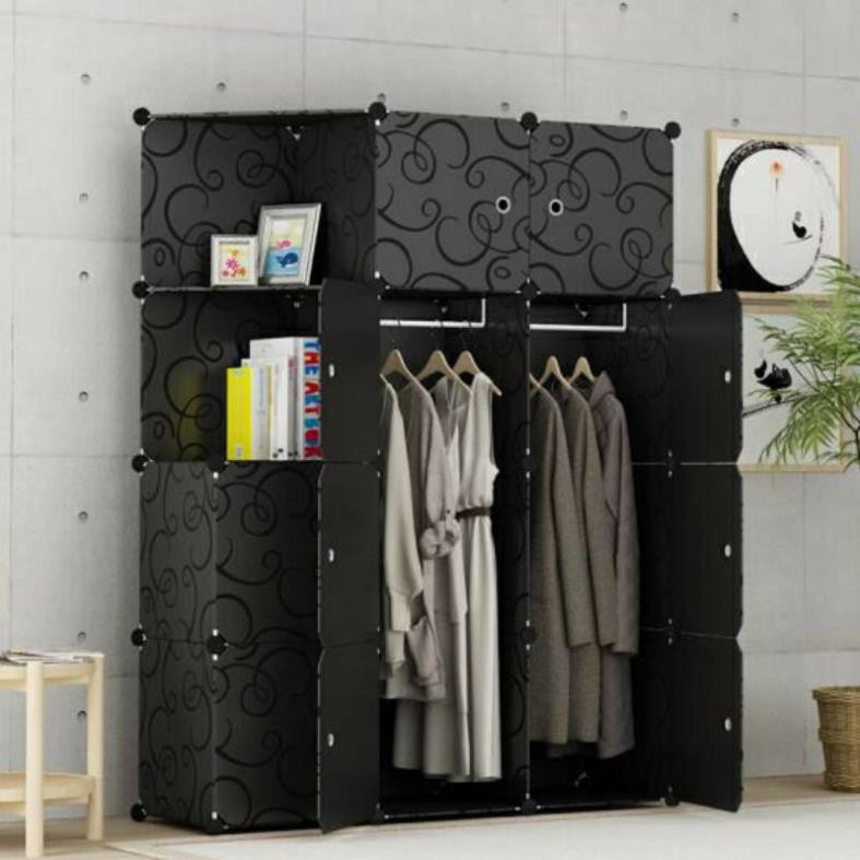 Tủ Nhựa Lắp Ghép Đa Năng 12ô Bảo Hành 1 Năm