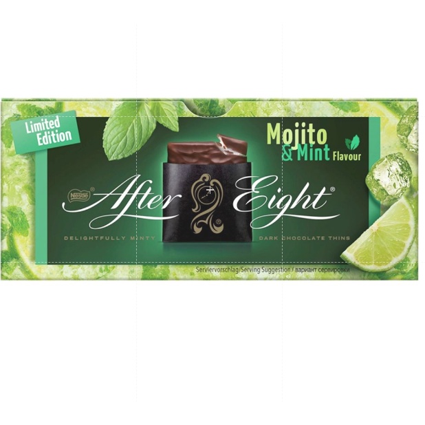 Socola bạc hà mỏng After Eight 4 vị 200g - Anh