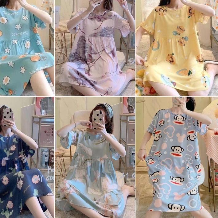 ♥ Khẩu Hiệu Jumbo Phụ Nữ Negligee Nhập Khẩu Dễ Thương Negligee Cao Cấp Hàng Nhập Khẩu!!
