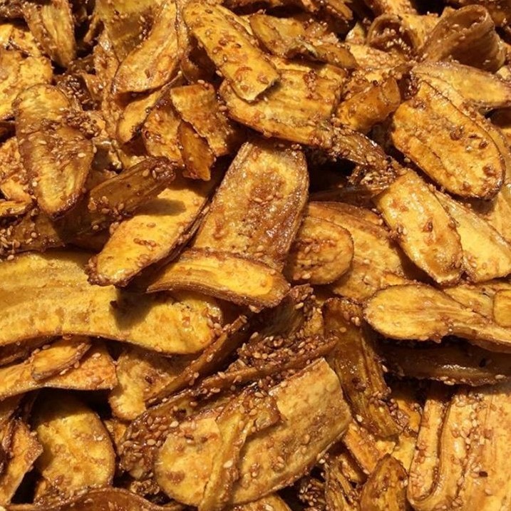 500GR CHUỐI SẤY MÈ GỪNG