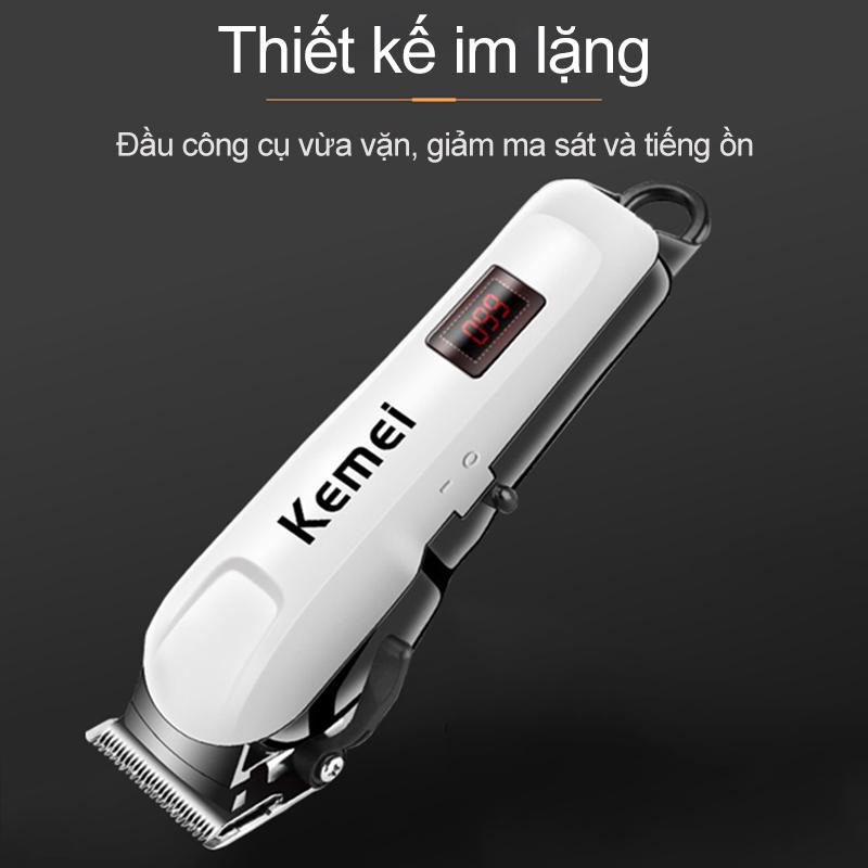 Kéo cắt điện, thiết kế tinh xảo, lưỡi sắc bén, lưỡi kéo điện Kemei được làm từ chất liệu cao cấp Tông đơ cắt tóc[KM-809}