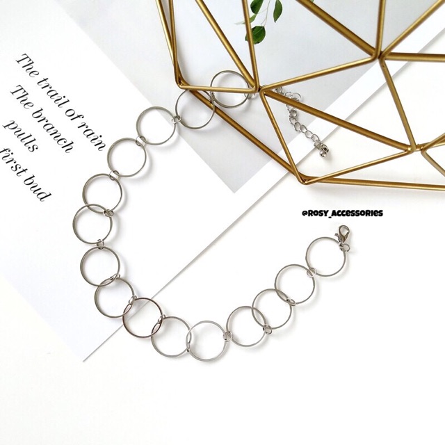 ROSY - CHOKER MẶT TRÒN MINI (ẢNH THẬT Ở CUỐI!!!) | BigBuy360 - bigbuy360.vn