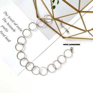 ROSY - CHOKER MẶT TRÒN MINI (ẢNH THẬT Ở CUỐI!!!)