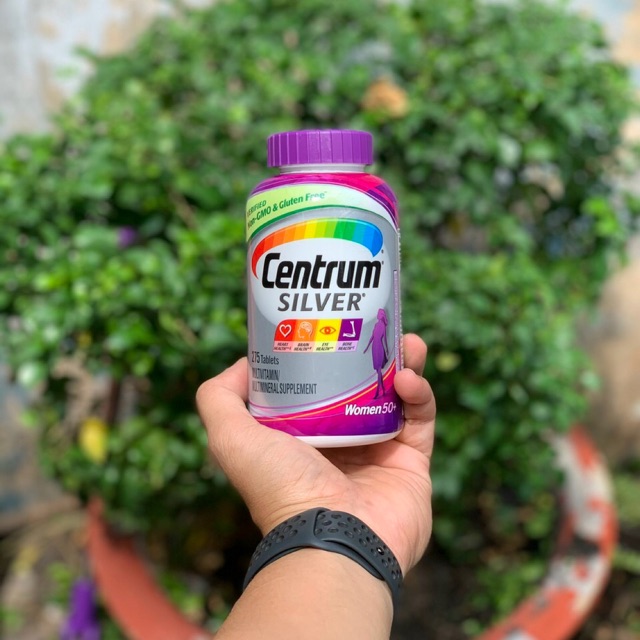 TPCN: Centrum Silver Women 50+ 275 viên (mẫu mới)