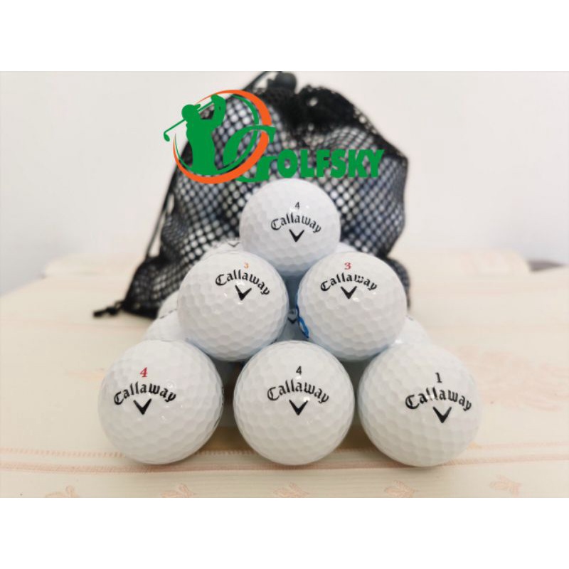 Bóng Golf cũ Callaway 3-4 lớp - Cam kết hàng chuẩn chất lượng tốt - Used Golf Ball