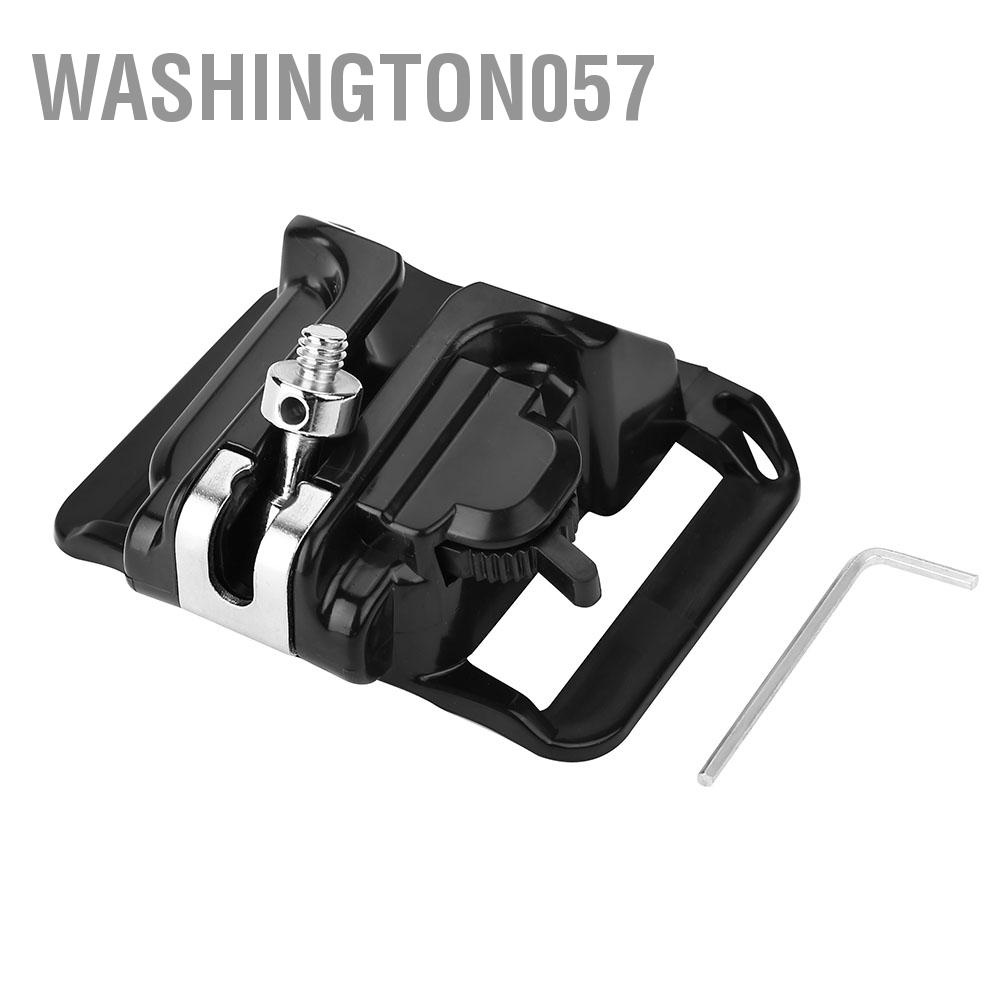 Có thể bán buôn 1Pc Camera Hanger 1/4in Screw Mount Quick Release Waist Belt Buckle Holder for DSLR  Washington057 Hàng giao ngay