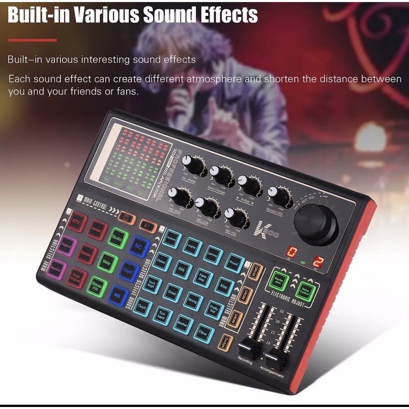 Bộ Mic TAKSTAR PC K200 & Sound Card k300 Chuyên hát Thu Âm Livestream BiGO,Ticktok,FB...Hát Được Karaoke Đầy Đủ Phụ Kiện