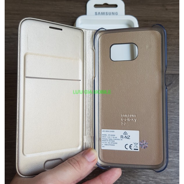 Bao Da Led View Cover Galaxy S7 Chính Hãng Samsung G930 | BigBuy360 - bigbuy360.vn