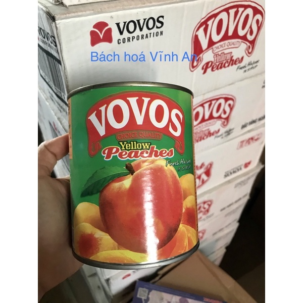 Đào ngâm VOVOS_820gr