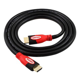 Dây HDMI 2 Đầu Đực Nối Dài, Chống Nhiễu, Full HD 1M5 Unitek Y-C113B-1