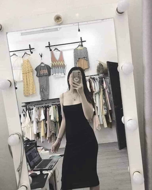 [Mã FAMAYWA2 giảm 10k đơn từ 50k] Váy 2 Dây🎁FREESHIP🎁Váy Maxi Dây Bún Chất Len Tăm Hàng Đẹp (đủ size) | BigBuy360 - bigbuy360.vn