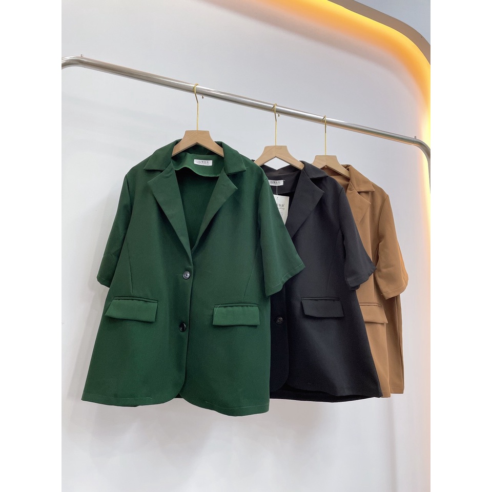 Áo blazer Áo vest cộc tay nữ chất liệu linen cao cấp phong cách hàn quốc Dorastyle