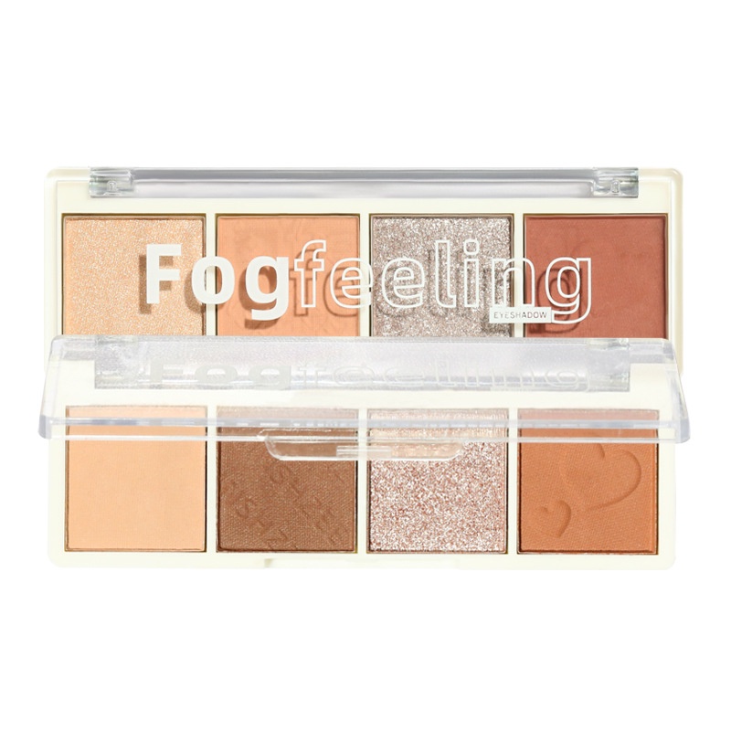 Bảng phấn mắt MINSHZEE, phấn mắt nội địa trung makeup tông cam hồng nâu C33 - Sammi beauty