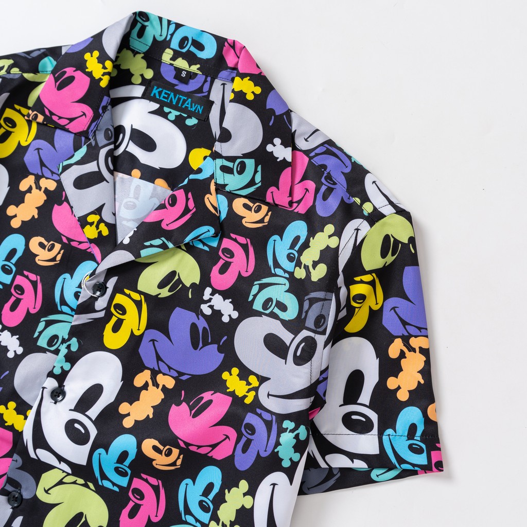 Sơ mi tay ngắn KENTA họa tiết SMN0072