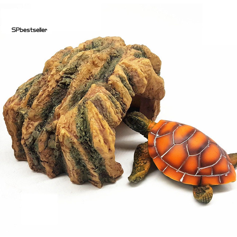 Phụ kiện trang trí hồ cá cho rùa biển sáng tạo