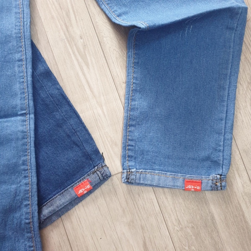 Q76 JEANS BÉ GÁI Quần bò suông bé gái size đại 32-42kg